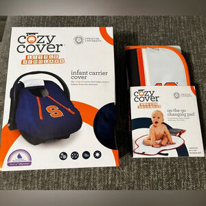 NIB Syracuse infant carrier cover and changing pad